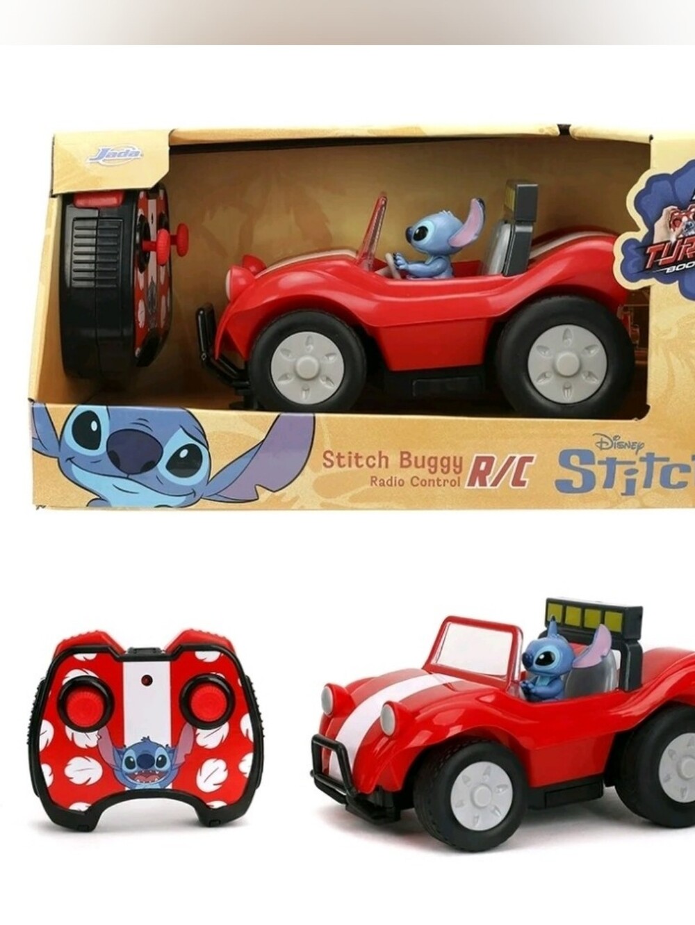 Disney Stitch Red RC Buggy with Controller